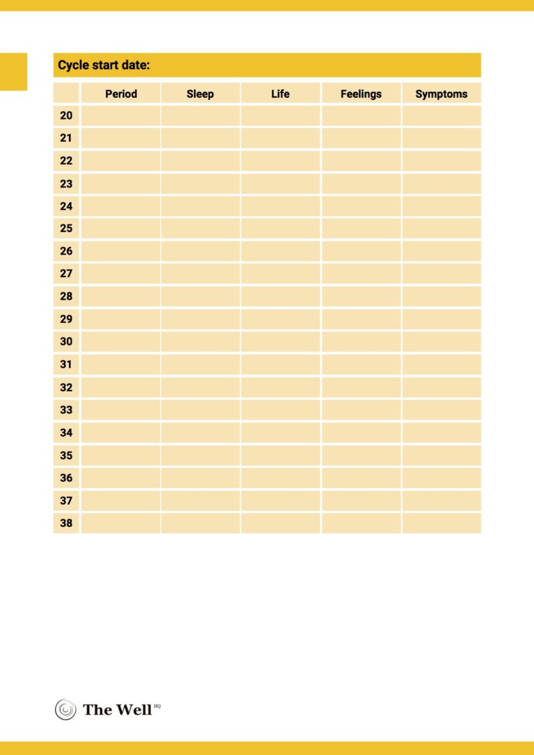 How To Track Your Menstrual Cycle The Well HQ The Well HQ how-to-track-your-menstrual-cycle-the-well-hq-the-well-hq